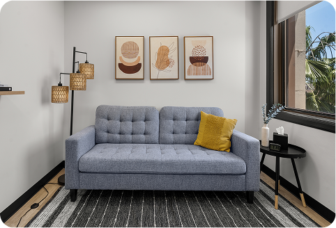 Olida therapy office interior